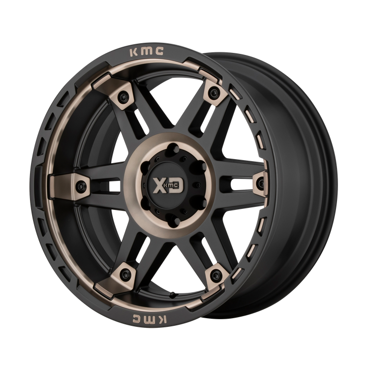 XD Series Wheels XD840 Spy Ii Satin Black with Dark Tint