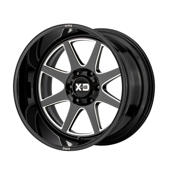 XD Series Wheels XD844 Pike Gloss Black Milled