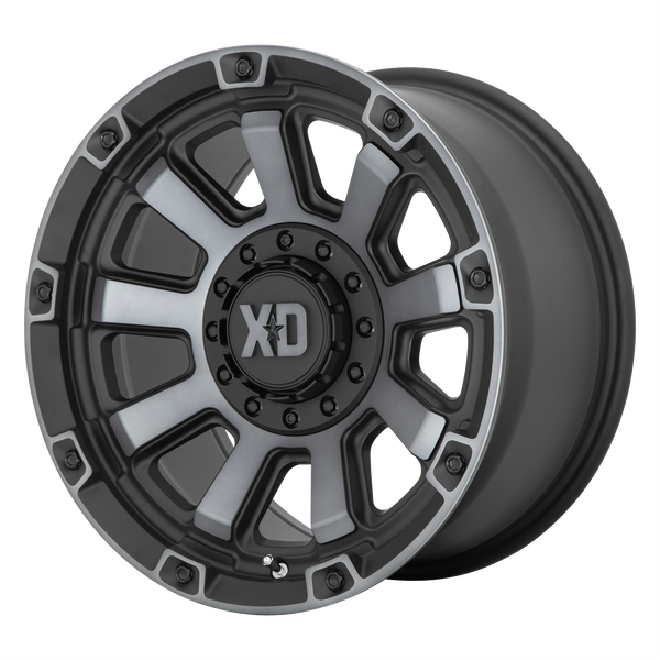 XD Series Wheels XD852 Gauntlet Satin Black with Gray Tint