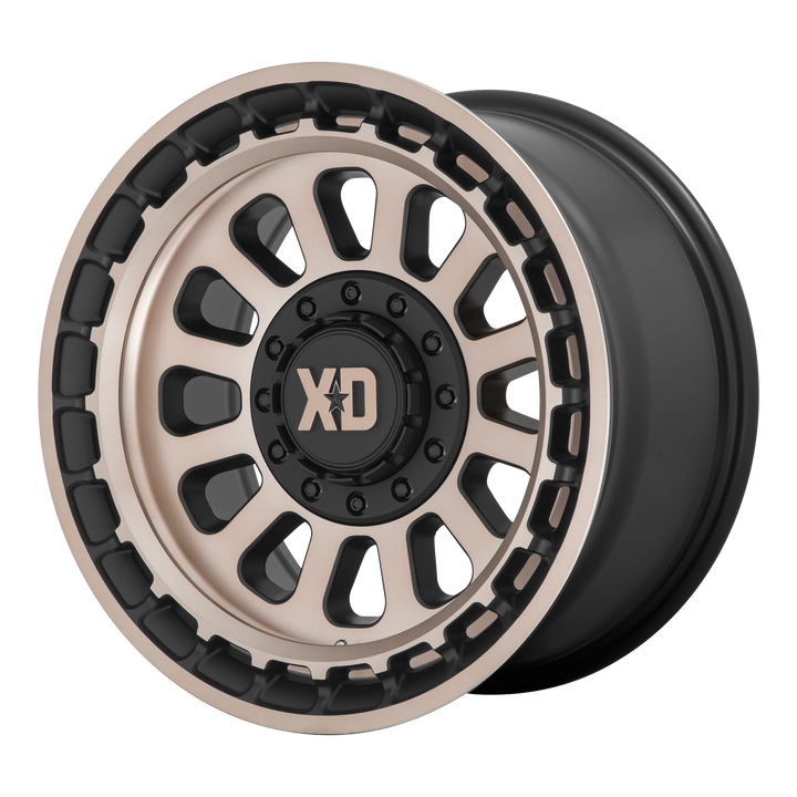 XD Series Wheels XD856 Omega Satin Black with Bronze Tint