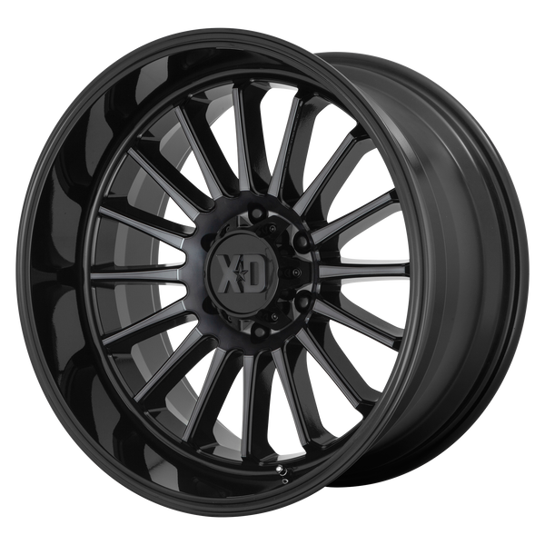 XD Series Wheels XD857 Whiplash Gloss Black with Gray Tint