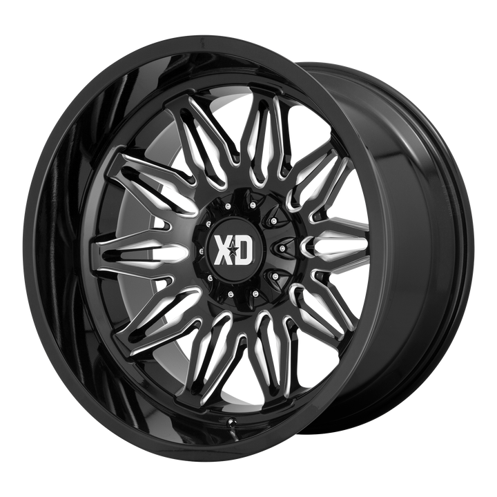 XD Series Wheels XD859 Gunner Gloss Black Milled