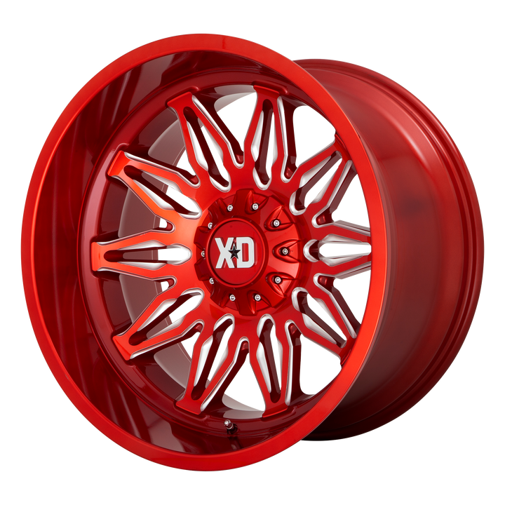 XD Series Wheels XD859 Gunner Candy Red Milled