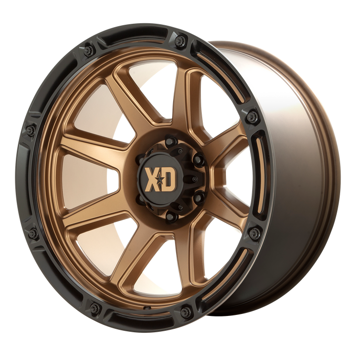 XD Series Wheels XD863 Matte Bronze with Black Lip