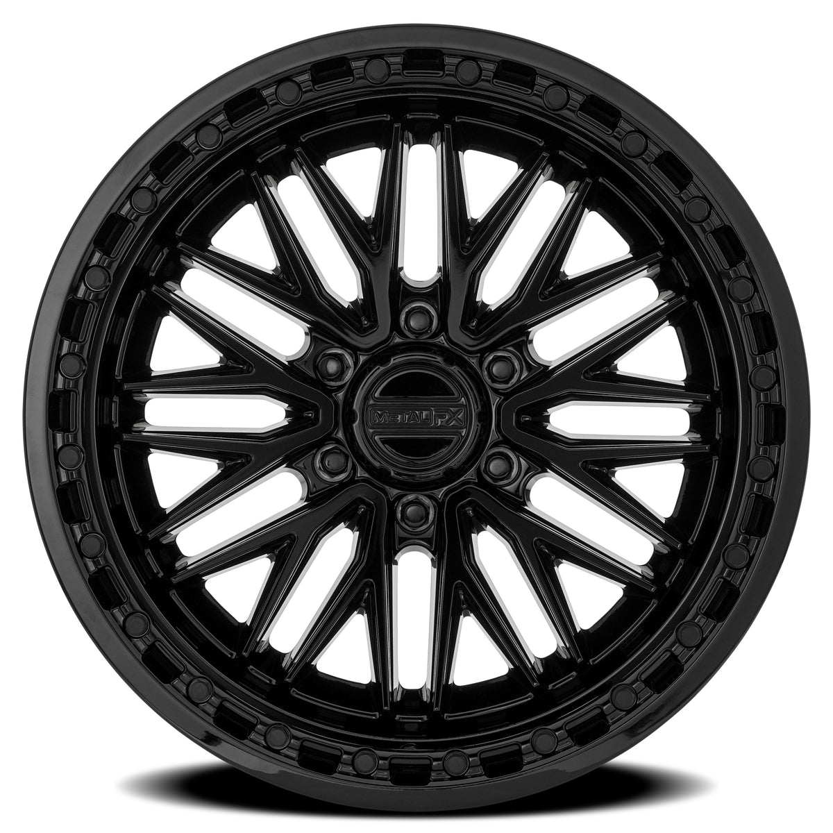 Metal FX Wheels Alpha Truck Gloss Black
