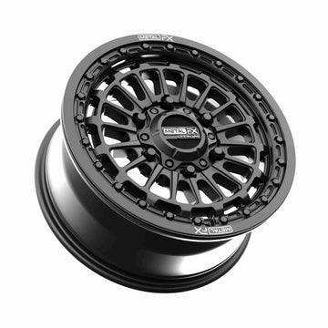 Metal FX Wheels Delta 6R Beadlock Satin Black