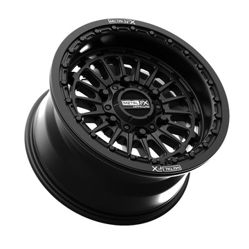 Metal FX Wheels Delta 6R Beadlock Satin Black