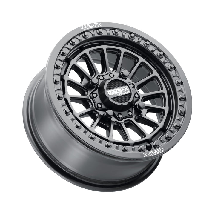 Metal FX Wheels Delta Beadlock Satin Black