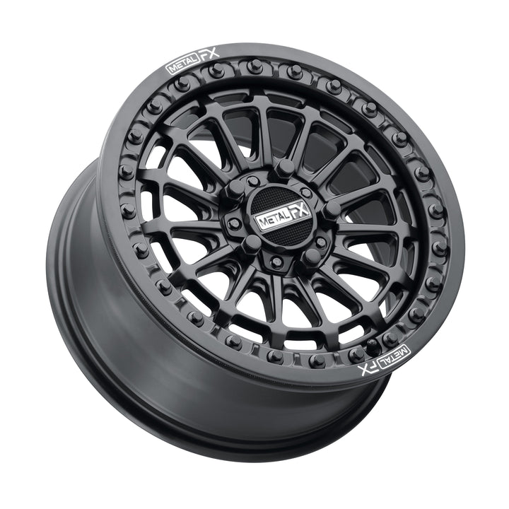 Metal FX Wheels Delta R Beadlock Satin Black