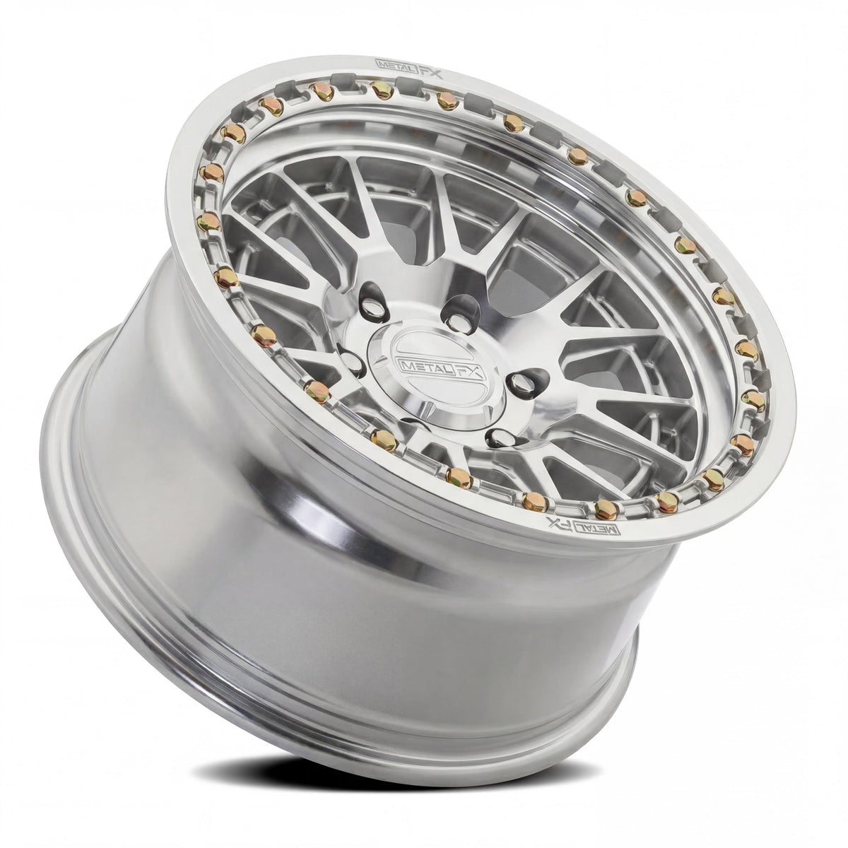 Metal FX Wheels Slayer Truck Gloss Silver Machined