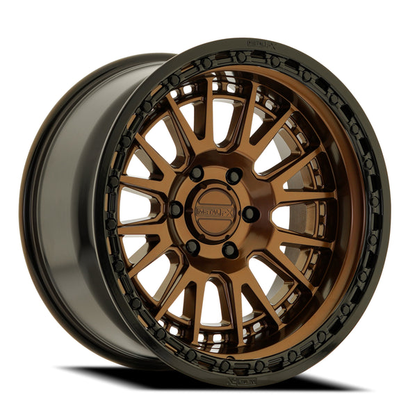 Metal FX Wheels Slayer Truck Smoked Bronze Center Gloss Black Lip