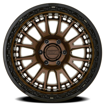Metal FX Wheels Slayer Truck Smoked Bronze Center Gloss Black Lip