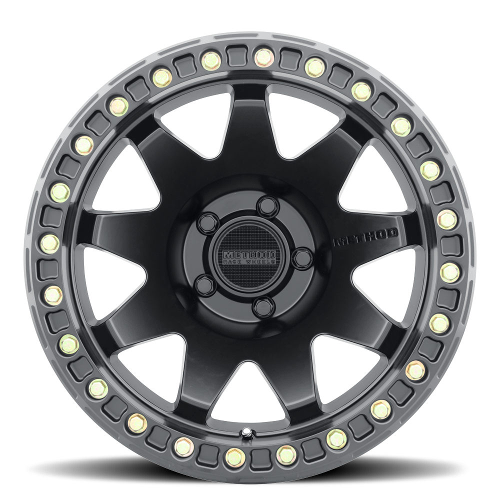 Method Race Wheels MR108 Matte Black 5 lug