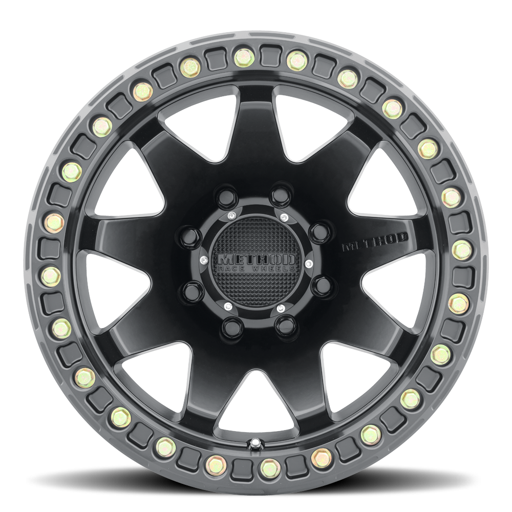 Method Race Wheels MR108 Matte Black 8 lug