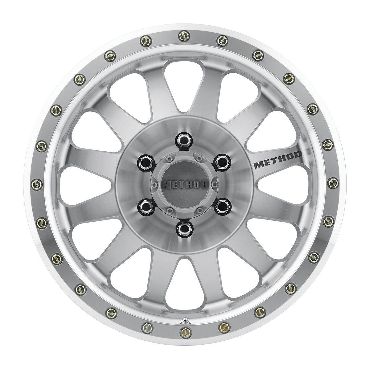 Method Race Wheels MR304 Double Standard Machined Clear Coat 6 lug