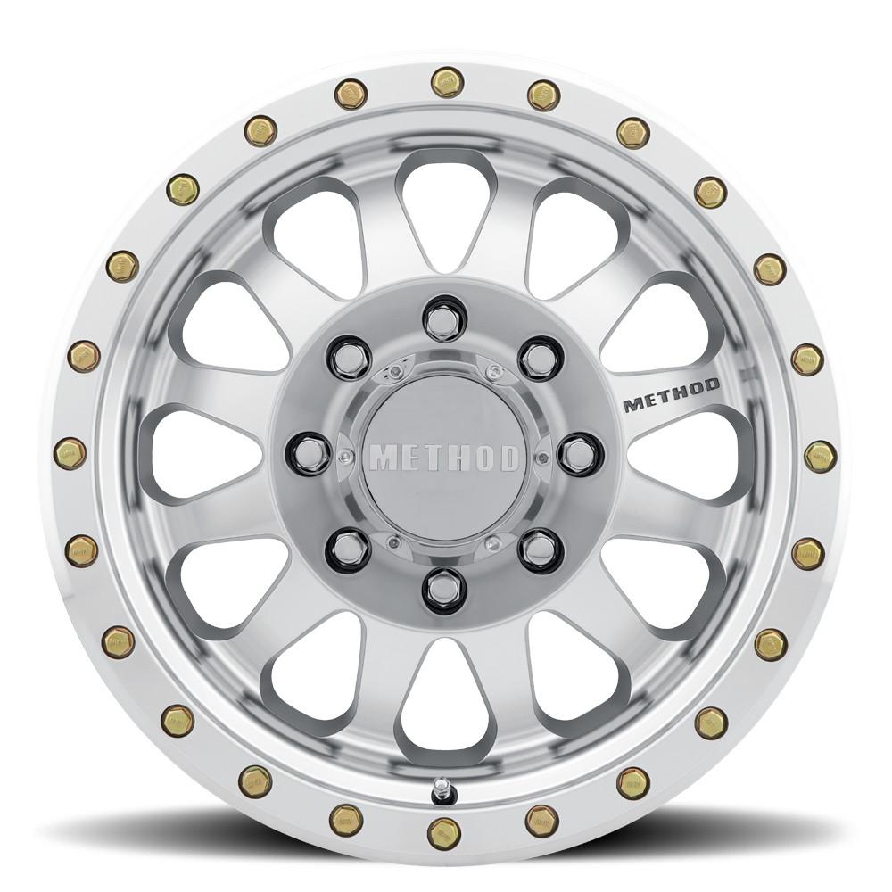 Method Race Wheels MR304 Double Standard Machined Clear Coat 8 lug