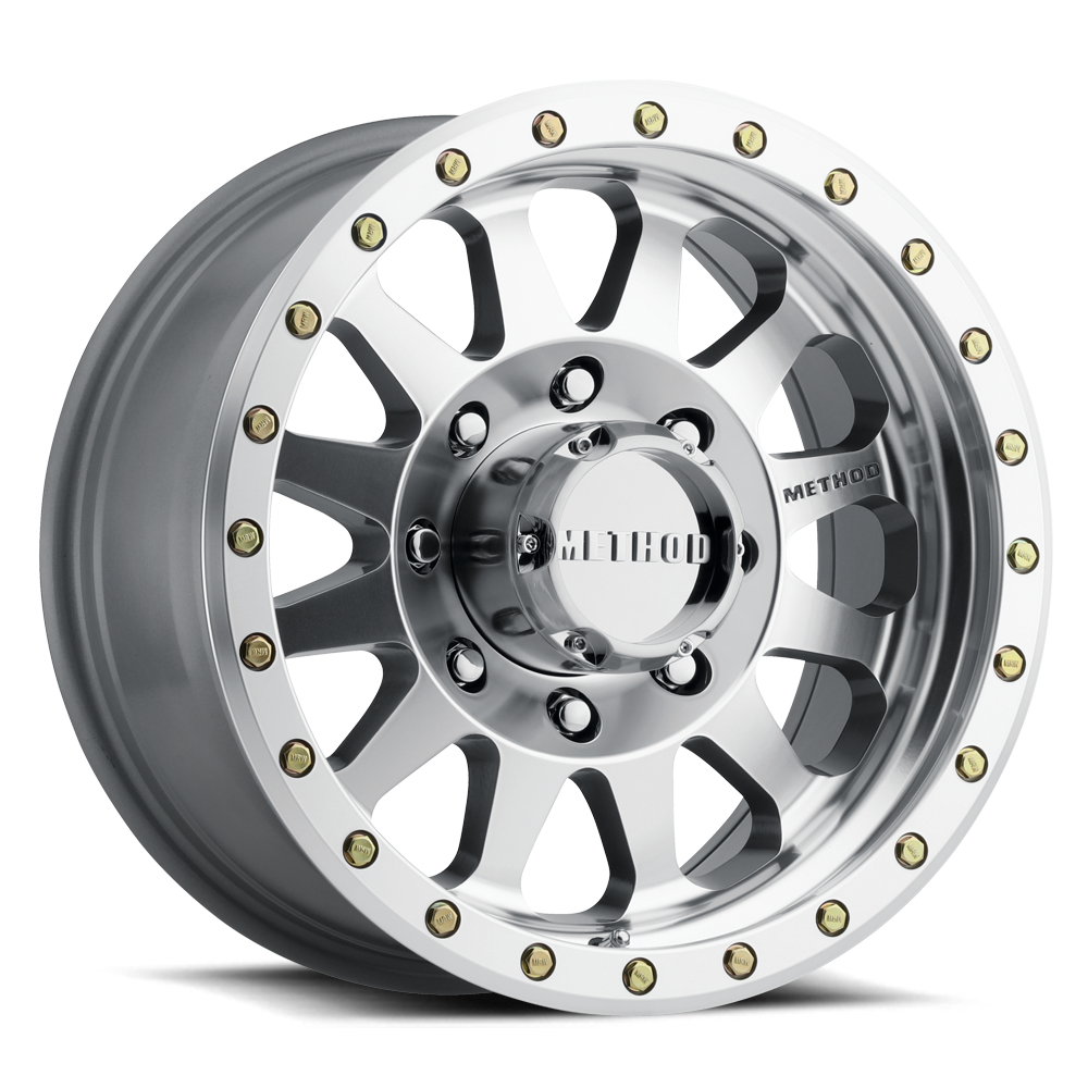 Method Race Wheels MR304 Double Standard Machined Clear Coat 8 lug