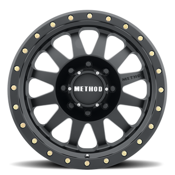 Method Race Wheels MR304 Double Standard Matte Black 8 lug