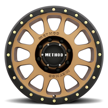 Method Race Wheels MR305 NV HD Method Bronze with Matte Black Lip 8 lug