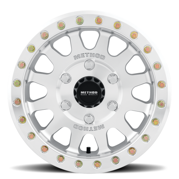 Method Race Wheels MR401 UTV Beadlock Machined Raw 6 lug