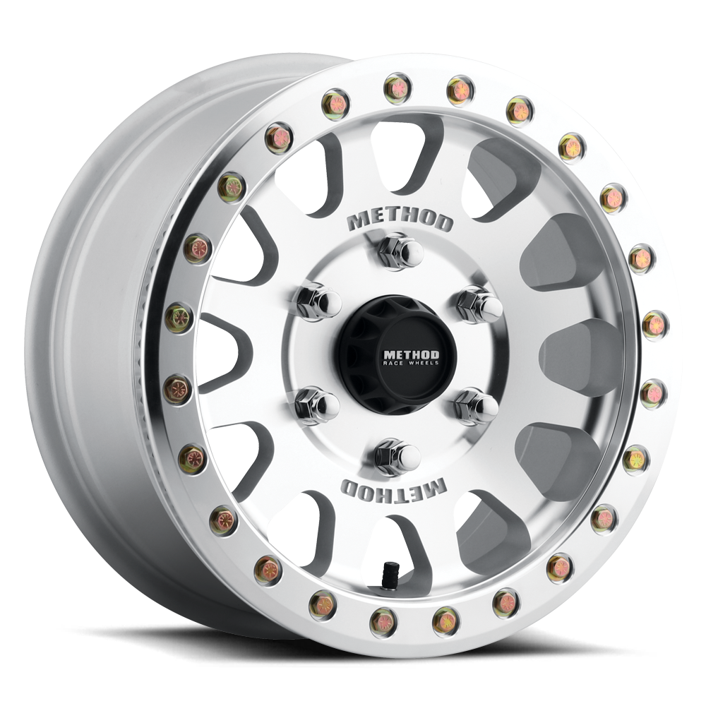 Method Race Wheels MR401 UTV Beadlock Machined Raw 6 lug