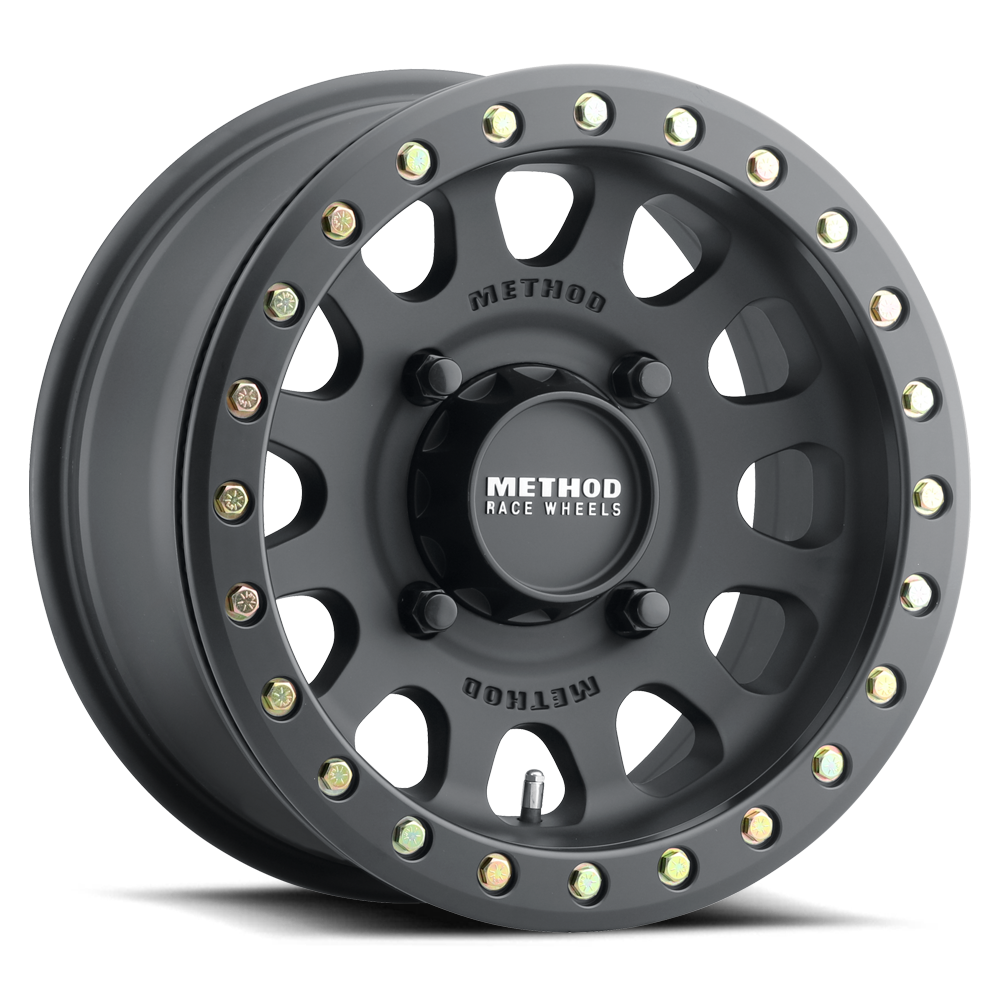 Method Race Wheels MR401 UTV Beadlock Matte Black 4 lug