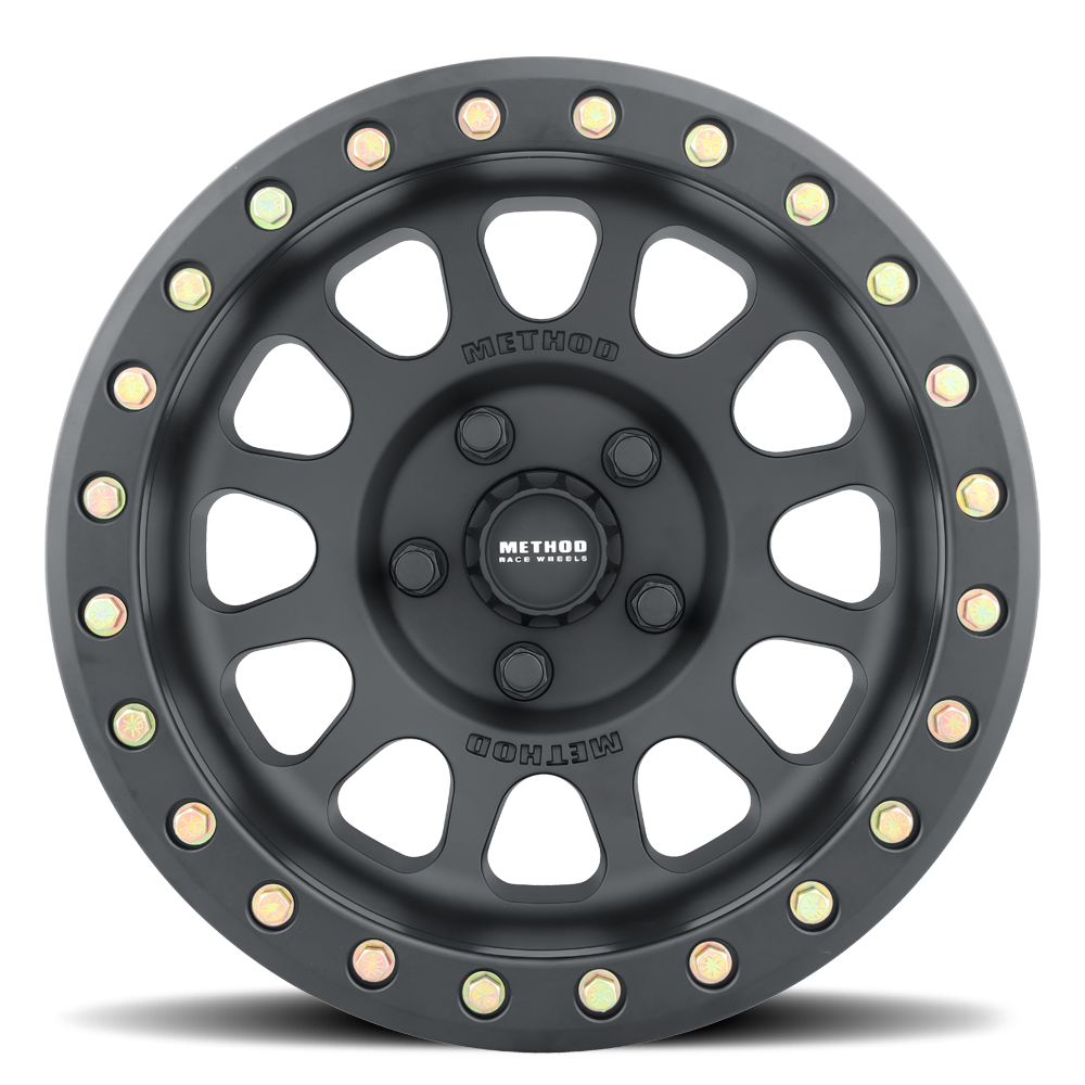 Method Race Wheels MR401 UTV Beadlock Matte Black 5 lug