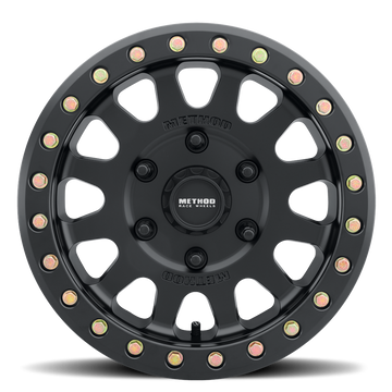 Method Race Wheels MR401 UTV Beadlock Matte Black 6 lug