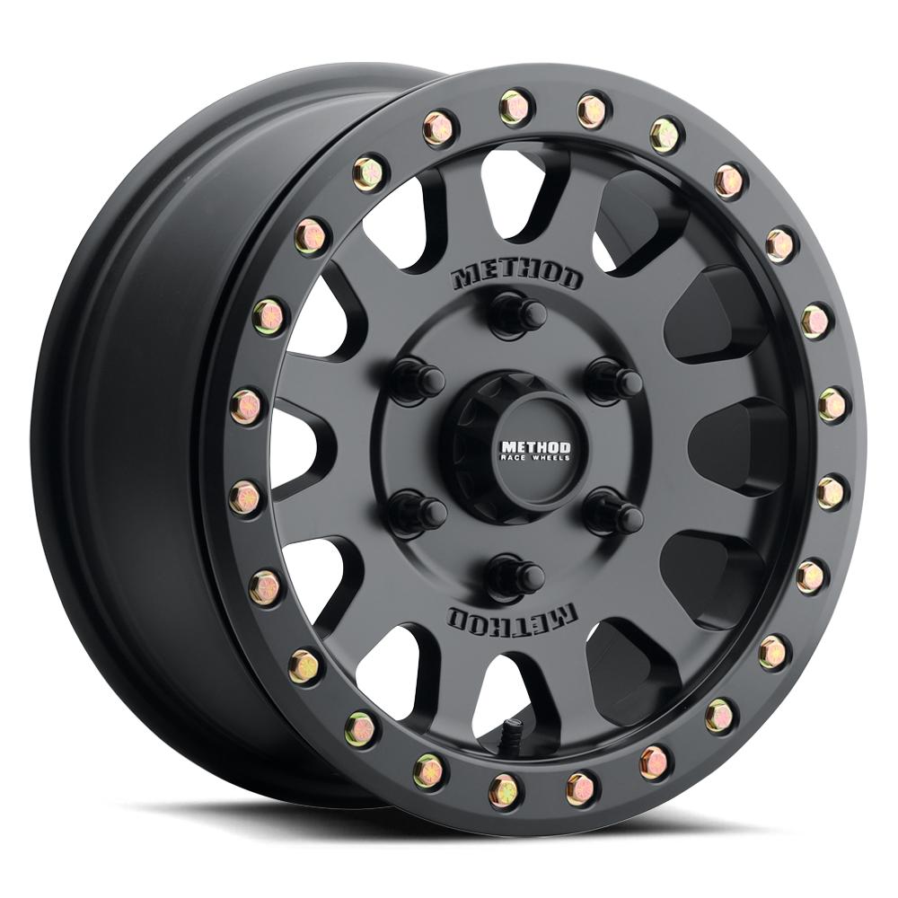 Method Race Wheels MR401 UTV Beadlock Matte Black 6 lug