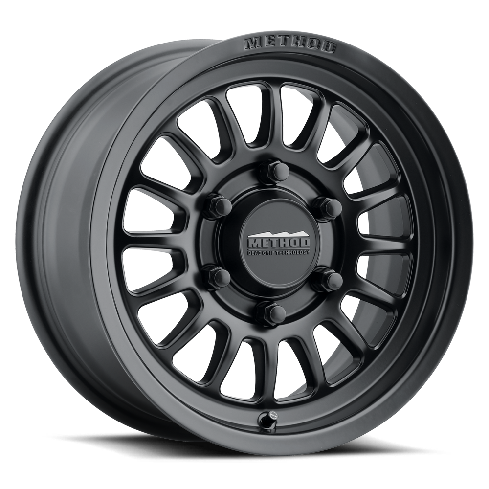 Method Race Wheels MR411 Bead Grip Matte Black 6 lug