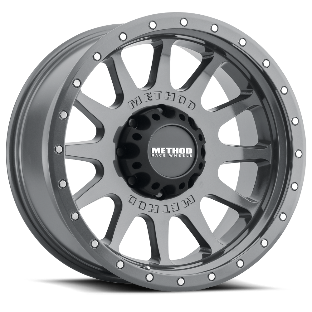 Method Race Wheels MR605 NV Gloss Titanium 8 lug