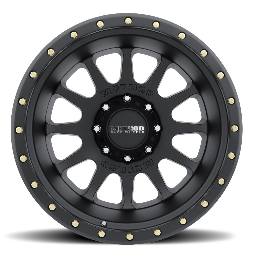 Method Race Wheels MR605 NV Matte Black 8 lug