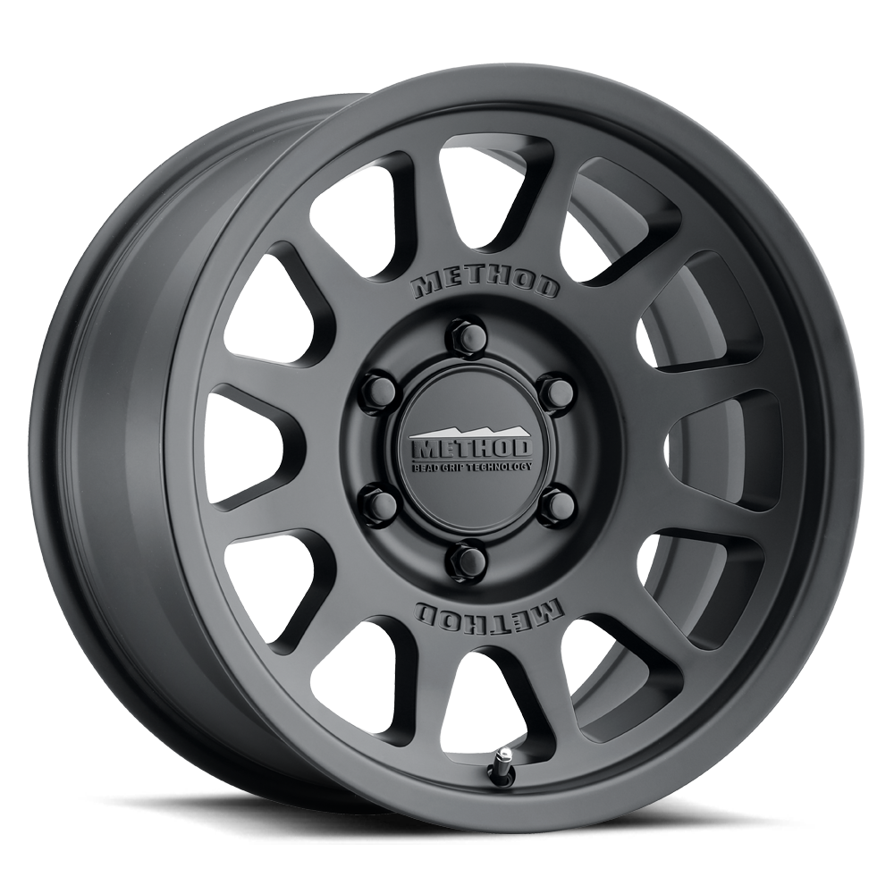 Method Race Wheels MR703 Bead Grip Matte Black 6 lug