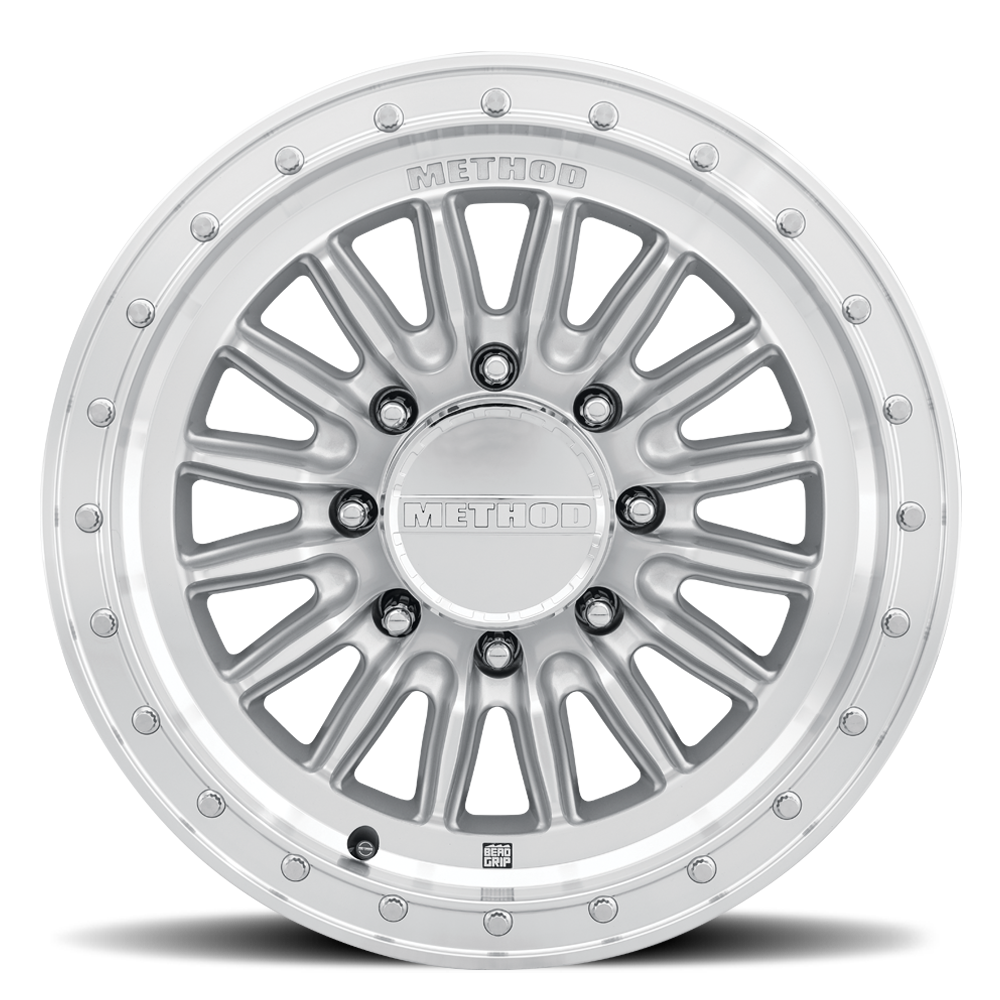 Method Race Wheels MR711 HD Bead Grip Machined Clear Coat 8 lug