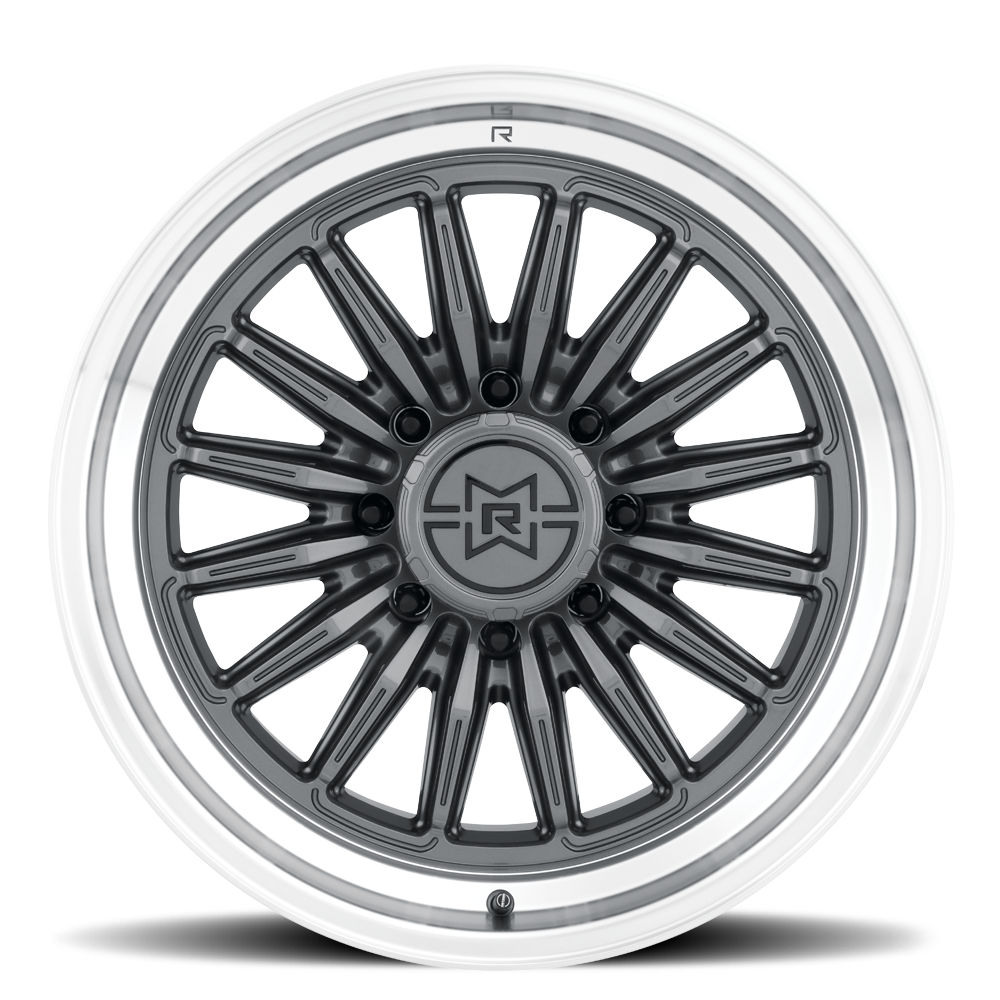 Method Race Wheels MR803 Gloss Titanium with Machined Lip 8 lug