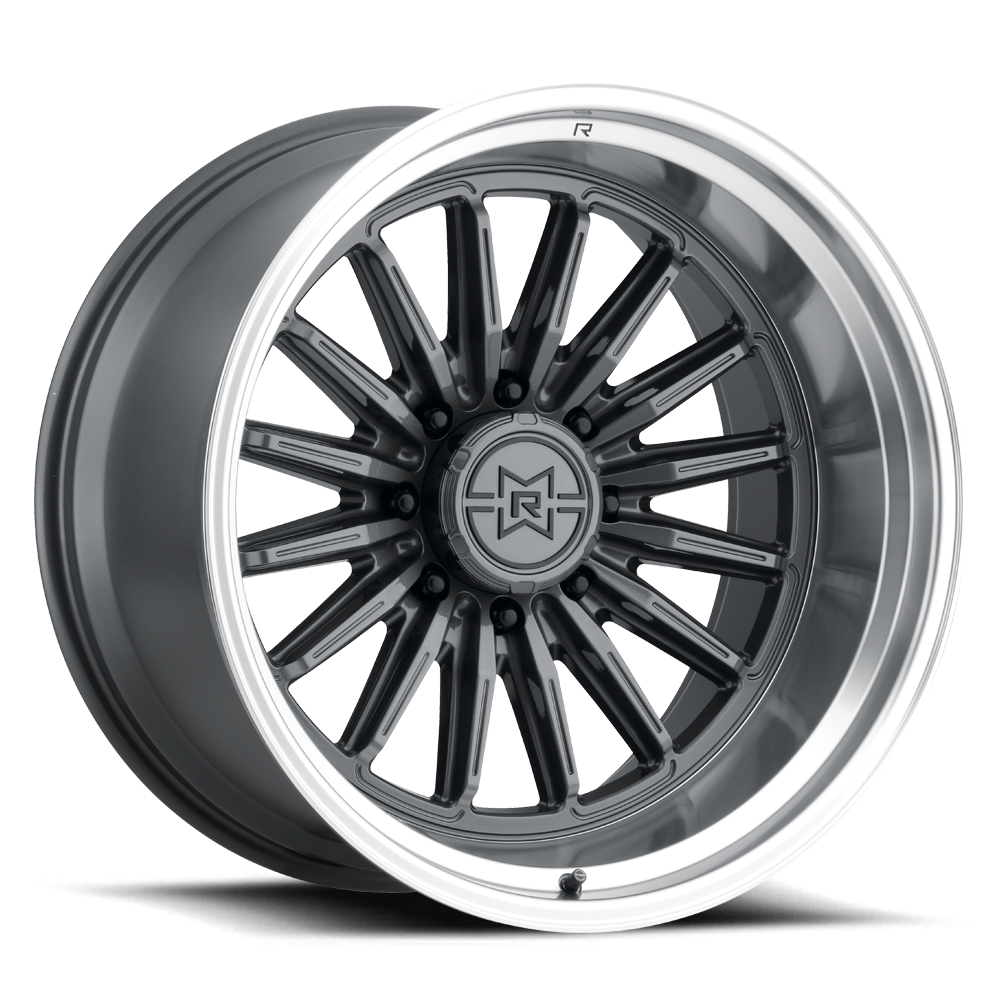 Method Race Wheels MR803 Gloss Titanium with Machined Lip 8 lug