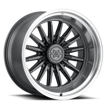 Method Race Wheels MR803 Gloss Titanium with Machined Lip 8 lug