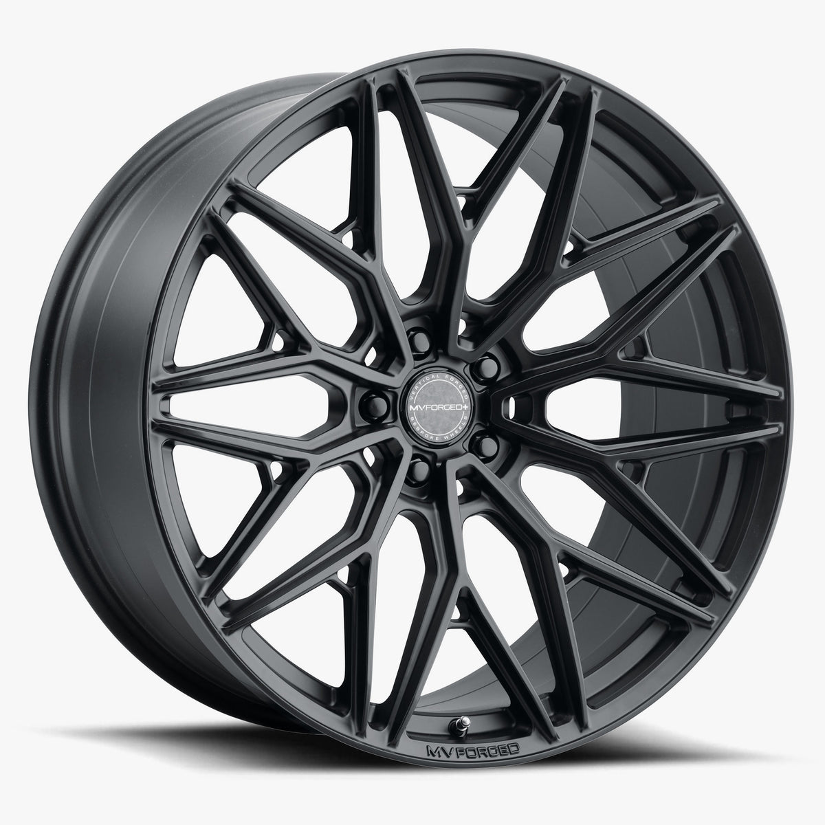 MV Forged Wheels MVF2 Satin Black