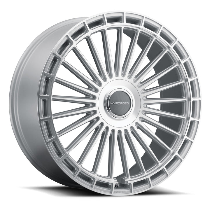 MV Forged Wheels MVF40 Diamond Silver