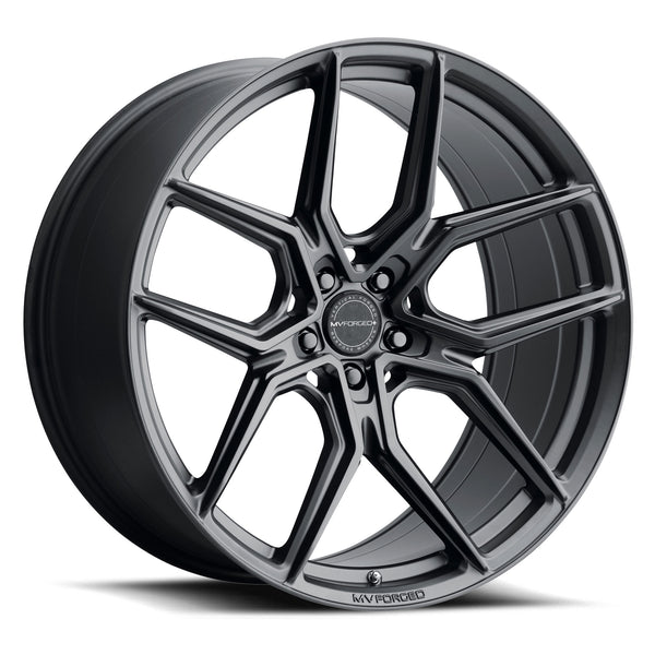 MV Forged Wheels MVF5 Satin Black