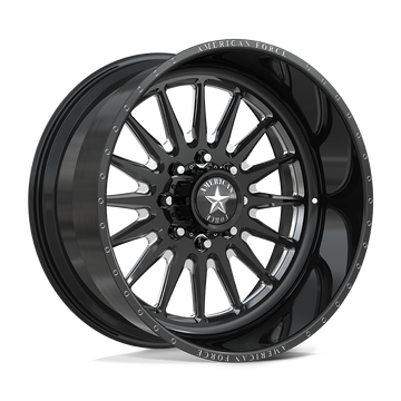 American Force Wheels Afw Phase Ss Gloss Black Machined