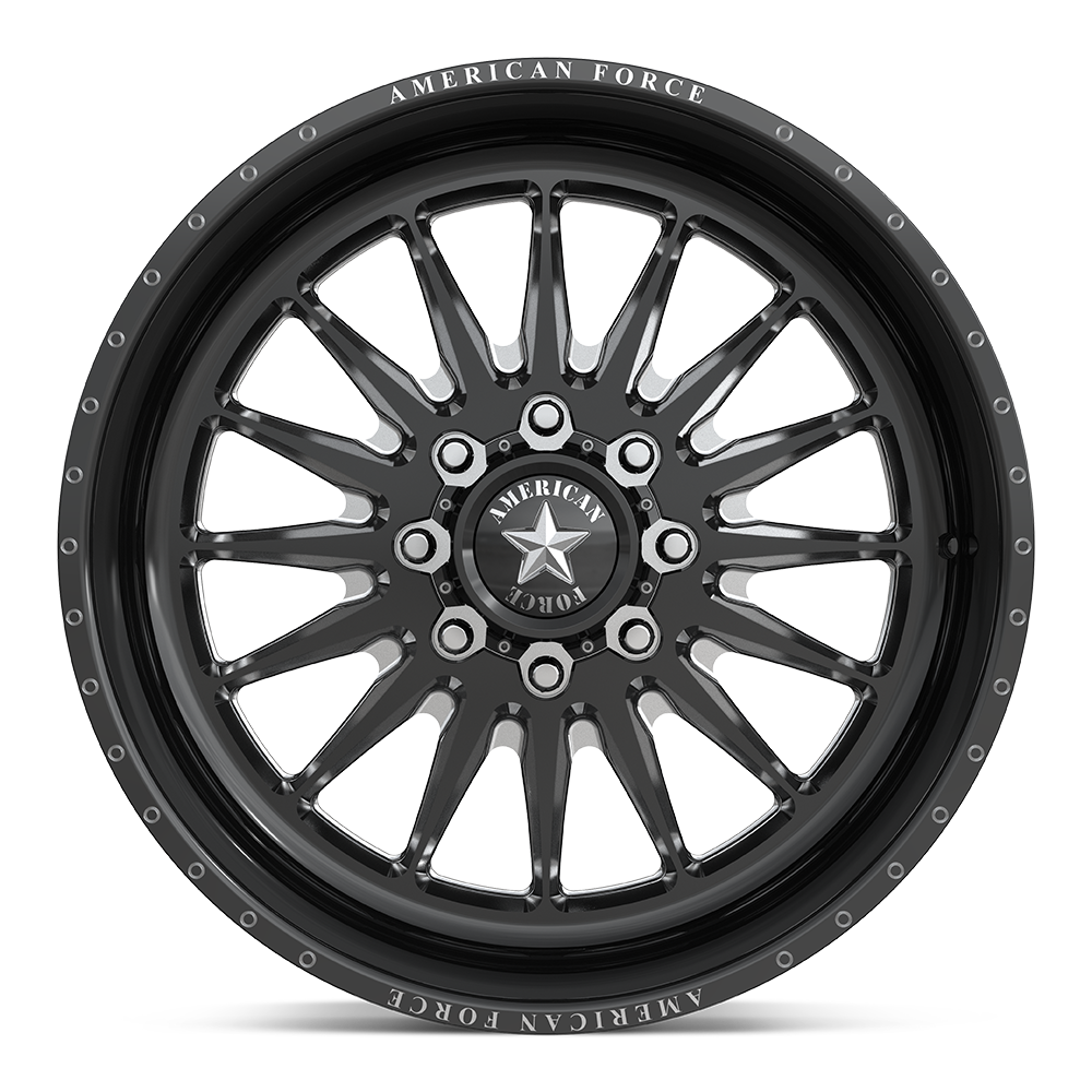 American Force Wheels Afw Phase Ss Gloss Black Machined