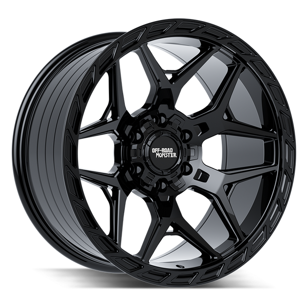 Off-Road Monster Wheels MF40 Flat Black - Wheels Outlet
