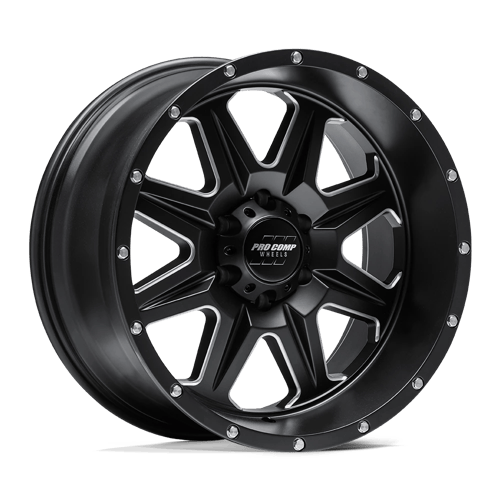 Pro Comp Wheels PA63 Recon Satin Black Milled