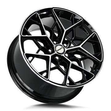 Shift Wheels H35 Piston Gloss Black Machined - Wheels Outlet