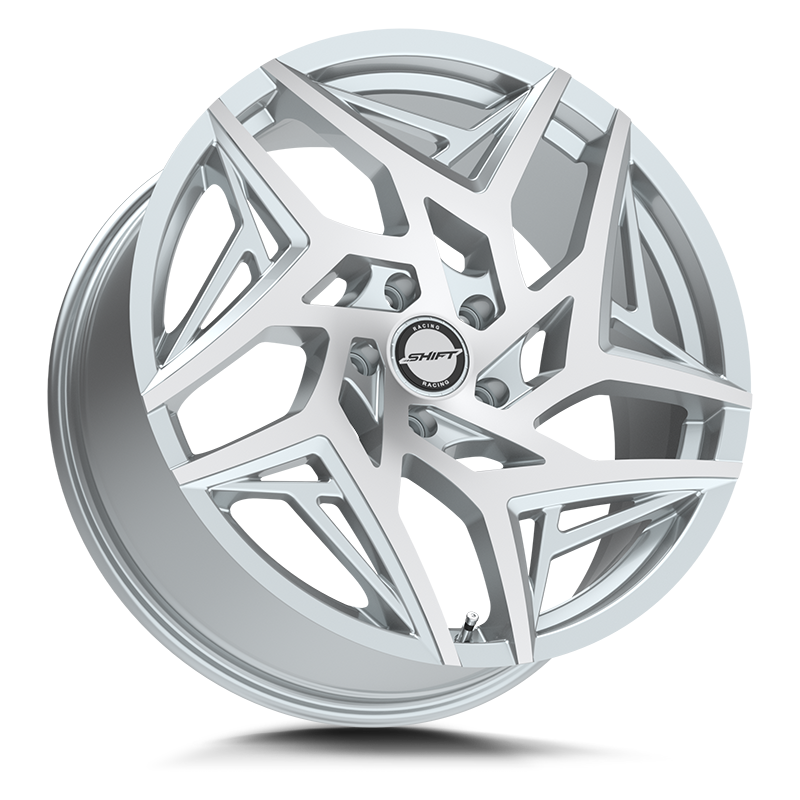Shift Wheels H36 Valve Silver Machined - Wheels Outlet