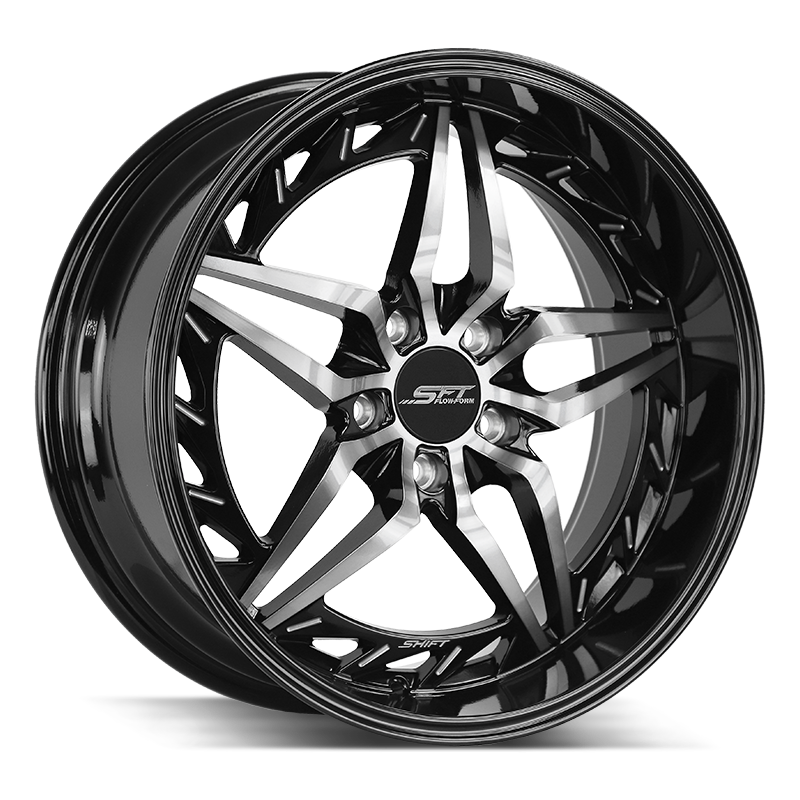 Shift Wheels HF37 Injector Gloss Black Machined - Wheels Outlet