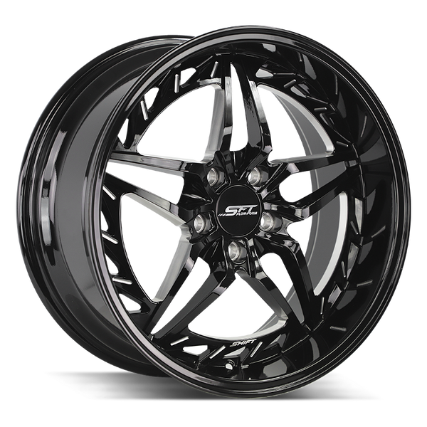 Shift Wheels HF37 Injector Gloss Black Milled - Wheels Outlet
