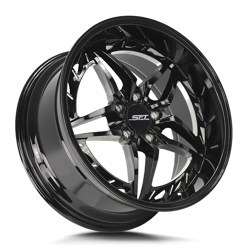 Shift Wheels HF37 Injector Gloss Black Milled - Wheels Outlet