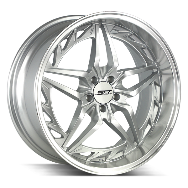 Shift Wheels HF37 Injector Silver Polished Lip - Wheels Outlet